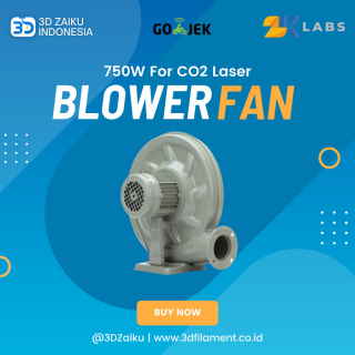 Zaiku CO2 Laser Exhaust Blower Fan Kipas Pembuangan Angin - 750W